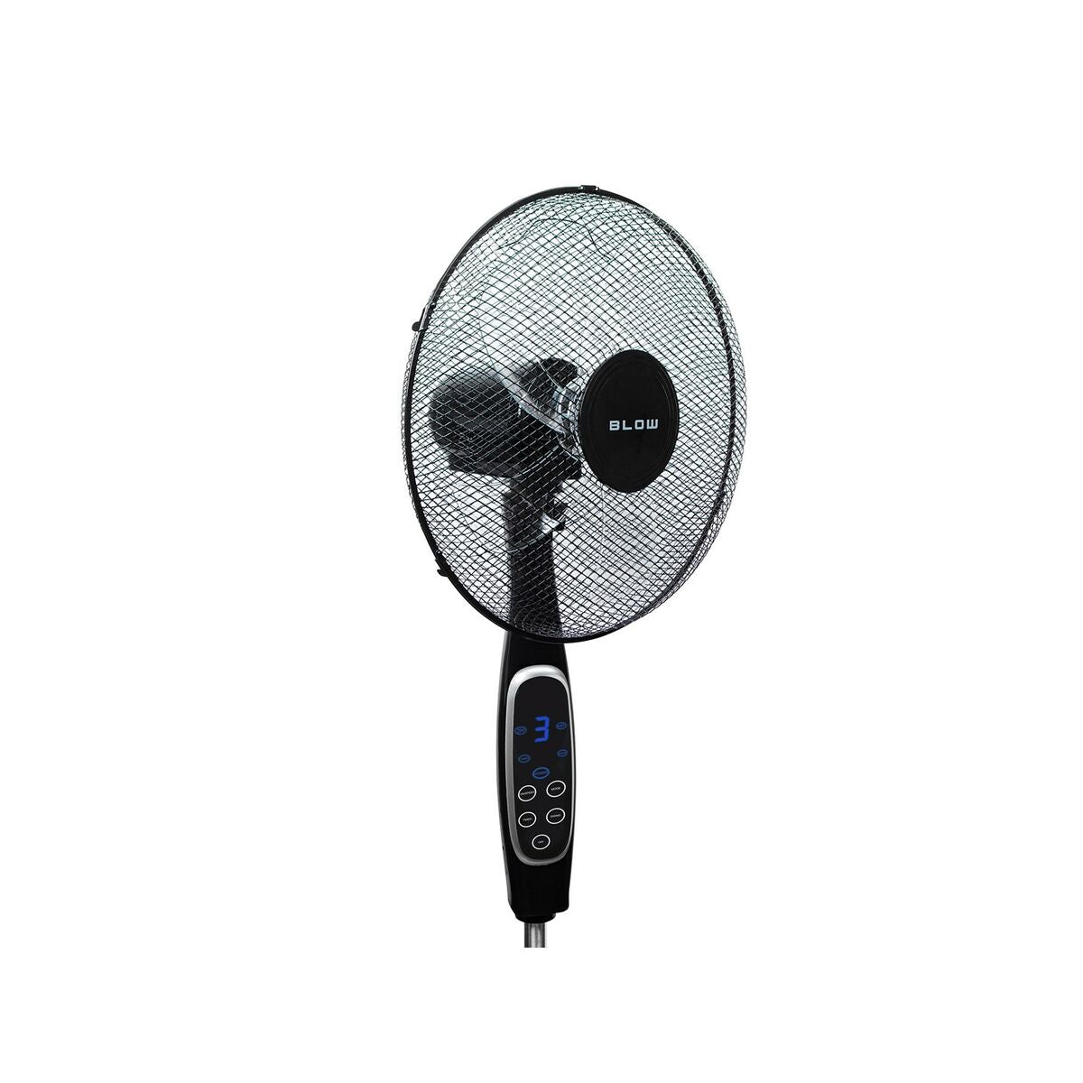 Standventilator mit Fernbedienung, 3 Stufen
